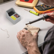 Tip Cleaning Sponge Steel Wire Brush Copper Wire Soldering Iron Tip Cleaner Desoldering Mesh BOX