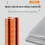 Woodworker Multifunctional Ruler Ceiling Leveling Cabinet Door Installation and Positioning Contour Taking Shape Scribe 4