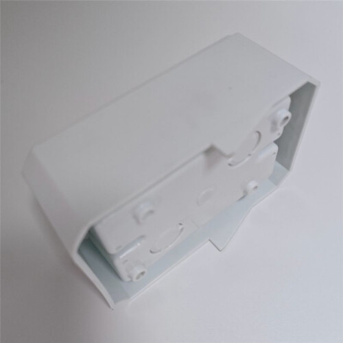 FS8171 White  Flanged Outlet  Box Compatible with for Dut-Ch Lap Siding 2
