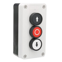 Drukknopstation met Omhoog-Omlaagpijlen, Stopknop voor Hijs- en Roldeuren