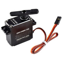 Waterproof 35KG DSC35MG Metal Gear HV Coreless Digital Servo for RC Car, Boat, Robot DIY- High Performance & Durability