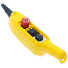 COB-61E Regensichere Hebekranwagen-Drucktaster-Steuerstation, Einstufig mit Not-Aus