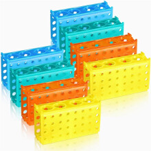Porte-Tubes à Essai 4 Voies (8 Pièces) pour Centrifugeuse (0,5 Ml/1,5 Ml/10 Ml/15 Ml/50 Ml) - Support Multi-Tubes pour Laboratoire Scientifique