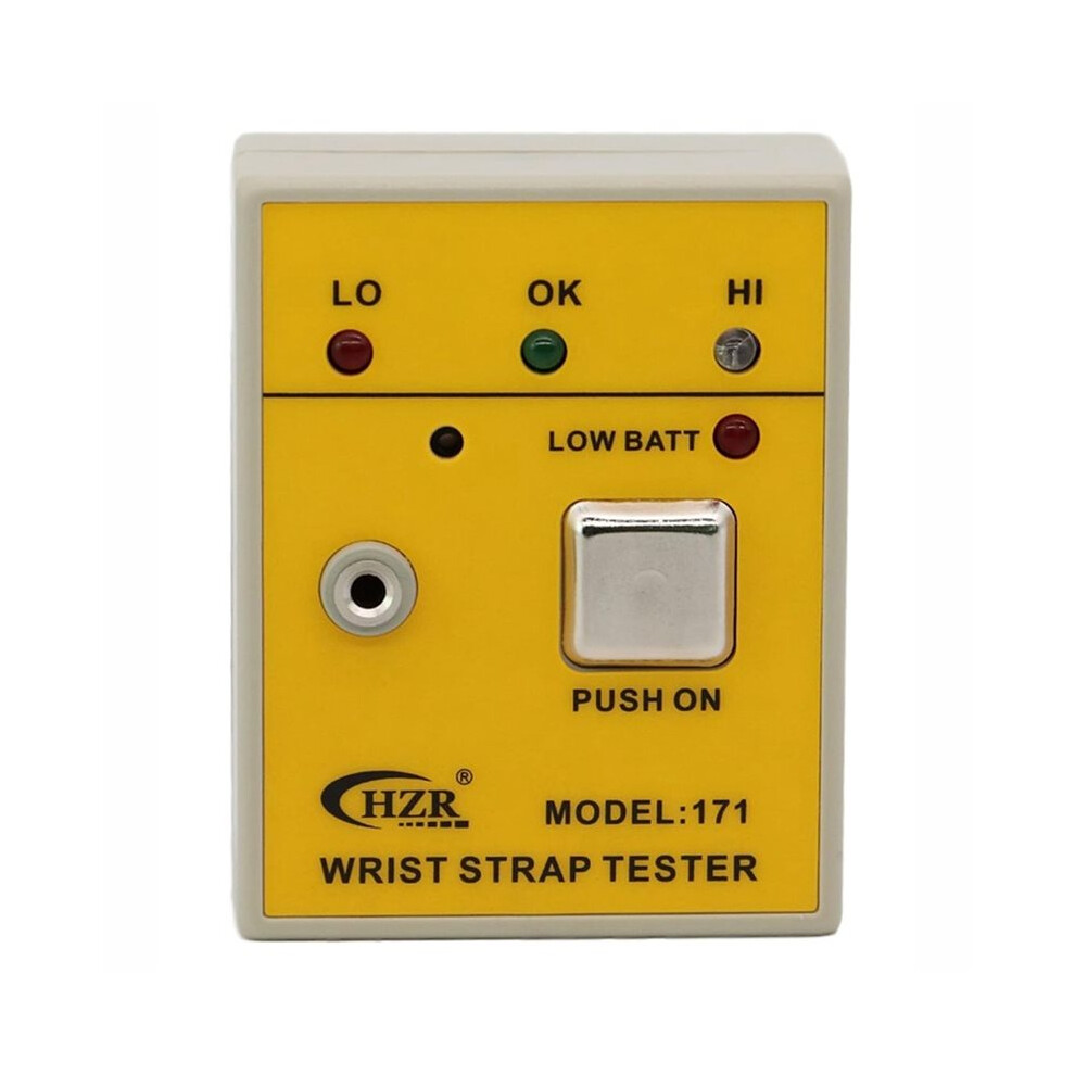 Hzr Anti Static Wrist Strap Tester Esd Meter Anti-Static Wristband Grounding Wires Monitor 4712708508998