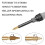 3D Print Accessory Brass Hot Nut Insertion Kit Heat Insert Nut Iron Thread  M2-M8 Tips for 936 T65 T85 Soldering 2