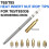 3D Print Accessory Brass Hot Nut Insertion Kit Heat Insert Nut Iron Thread  M2-M8 Tips for 936 T65 T85 Soldering 3