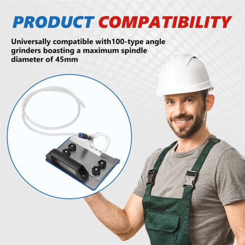 45 Degree Tile Chamfering Tool, 100-Type Universal 45 Degree Tile Chamfering Stand Type Angle Grinder,Angle Grinders 2