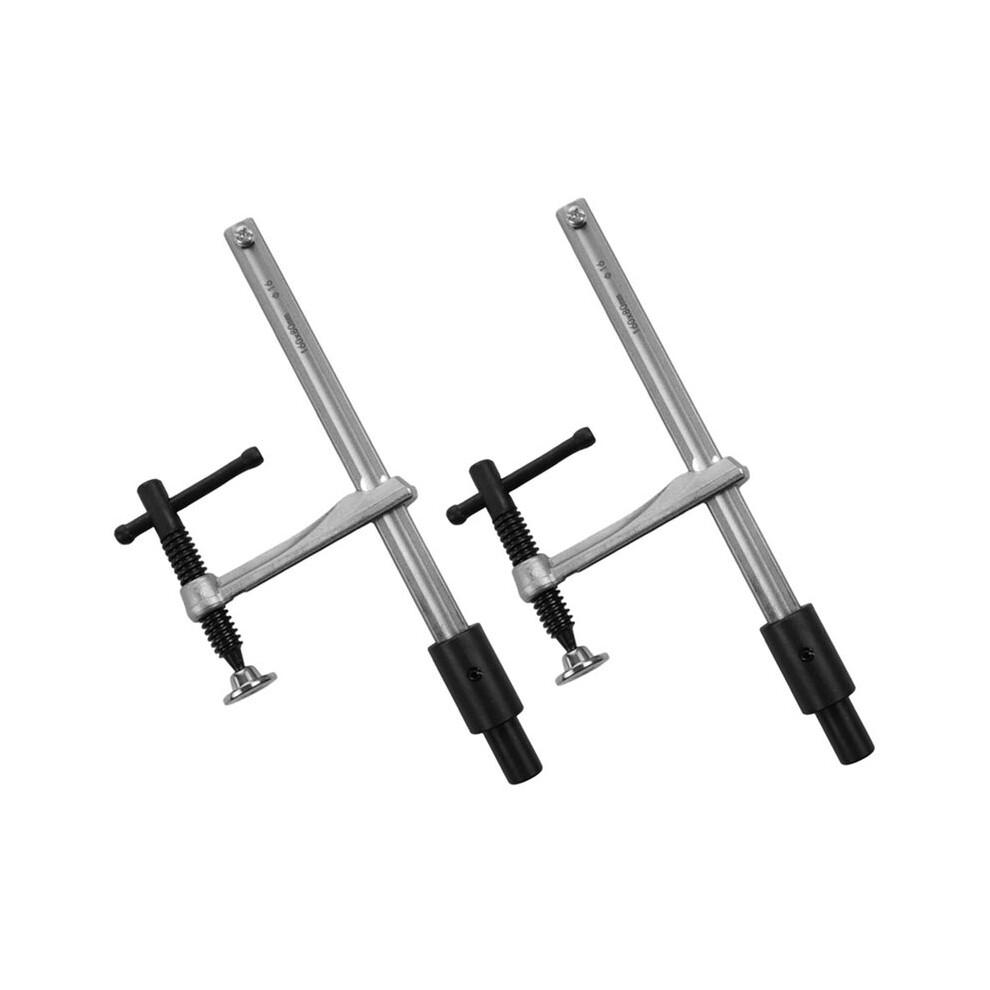 2Pcs Woodworking Bench Clamps 160Mm With 16 Hole For Holding Down & Welding 6031146807080