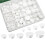 200Pcs 9Sizes Nylon Plastic Hole Plugs,Flush Type Panel Knockout Locking Plugs,Screw Covers for Furniture Cabinet Insert 1