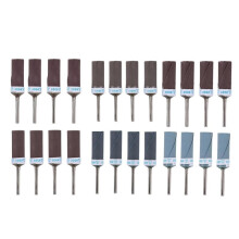 24-Teiliges Schleiftrommel-Set für -Rotationswerkzeuge, Körnung 400-2000, zum Polieren und Schleifen