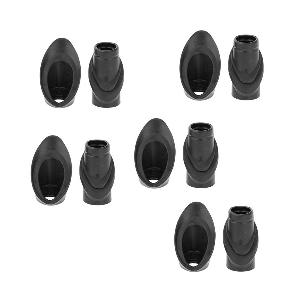 5Pair Antenna Rubber Seal Lower Upper A1248270898 A1248270798 For W124 A124 C124 Limousine Coupe 4712156076629