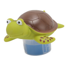 Bouée gonflable en PVC avec animal de dessin animé, flotteur vert réglable, 323 g, pour enfants, jacuzzi spa