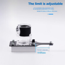 Kit Staffa Scanalata per Fissaggio Invisibile 2 In 1 per Macchina di Rifinitura da 65 mm per Adattatore per Localizzatore DIY per Mobili In Legno