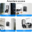 Key Lock Box with 12 Digit Combination LockBox for Keys with Resttable Code,Large Capacity &  Outdoor 6