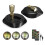 2 Set Wireless LED Spotlight with Remote Control, Timer, and Adjustable Brightness for Indoor Lighting 3
