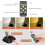 2 Set Wireless LED Spotlight with Remote Control, Timer, and Adjustable Brightness for Indoor Lighting 1