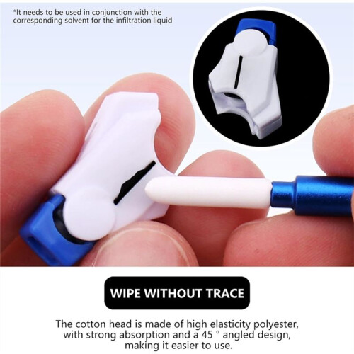 Metal Cleaning Stick Model Tool Panel  Eraser Tips Stick for Model Kits with 3mm and 5mm Replaceable Tips Wipping B 1