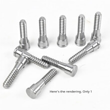 Safe Lock Woodworm Screw Fits for Wood Lathe Chucks of Various Sizes 3.75, 4.25, and 5.5, Wood Lathe Chuck,1pcs