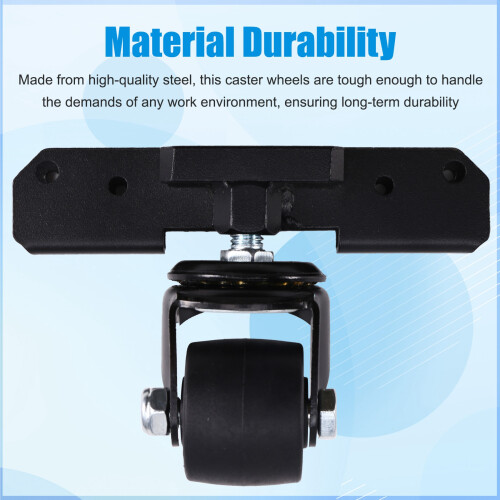 Front Wheels for  Packout Rolling Tool Box Packout Caster Wheels Accessories 2