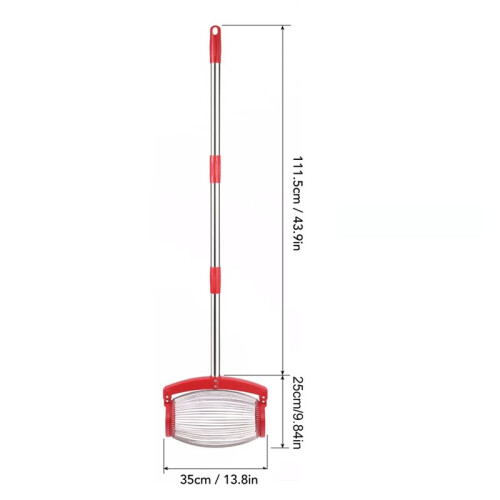 Adjustable Nut Gatherer with Long Handle Labor-Saving Roller for Pecan Walnuts Chestnuts Roller Harvesters Picker 2