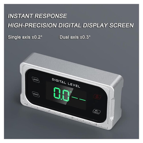 Righello Elettronico  In Lega di Alluminio con Display Digitale Touch e Cicalino Magnetico 1