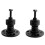 Thickened Iron Pipe Water Pipe Staircase Industrial Wind Fixed Bracket Stair Railing Wall Support Fixings 2 Pieces 2