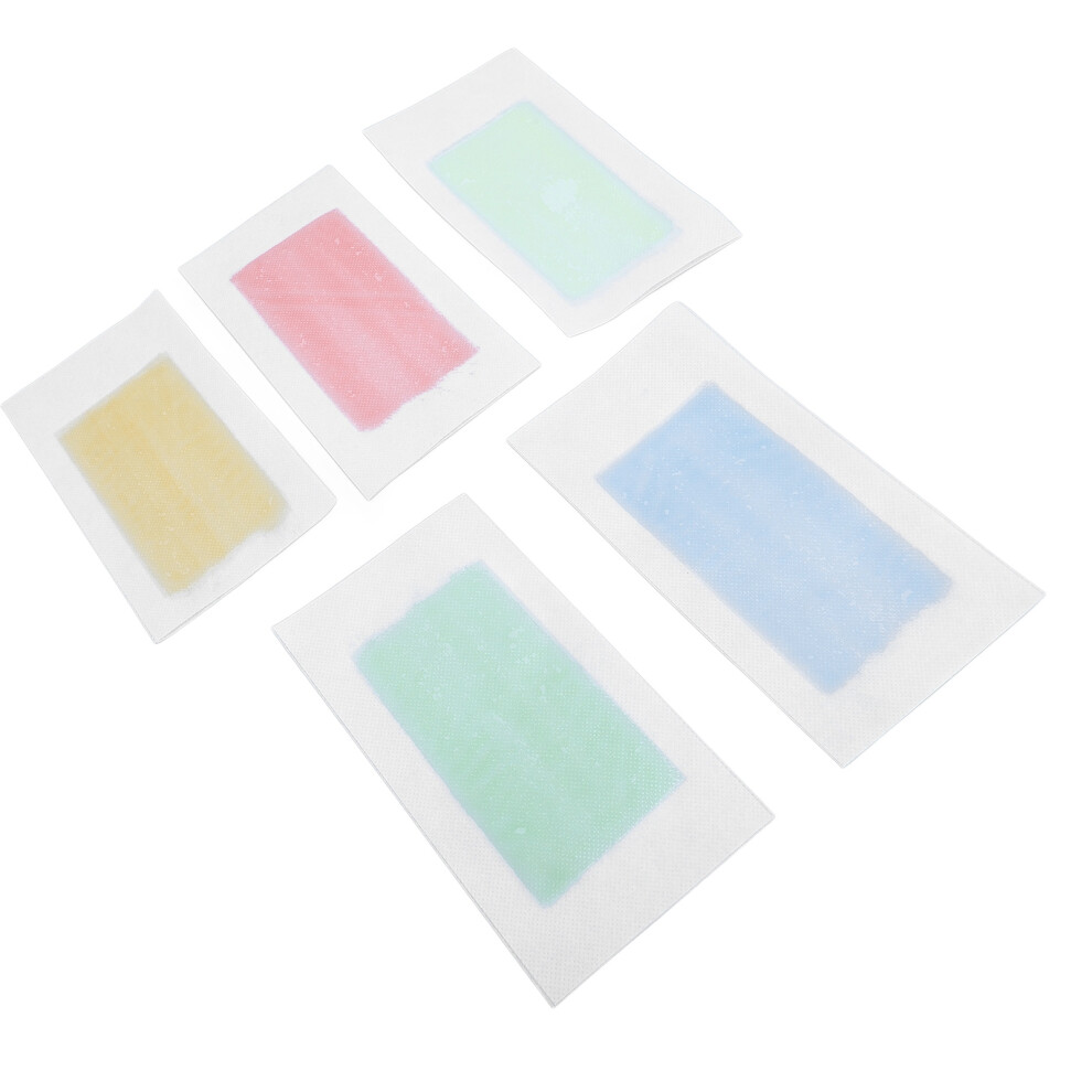 Gentle Hair Removal Wax Strips for Body with Moisturizing Cotton Wipes, 40 Sheets