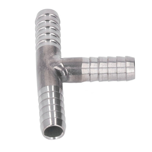 Stainless Steel3-Way Barb Tee8mm 2