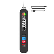 BSIDE Voltage Tester Pen 12-300V Recharge Non-Contact Detection Leakage Live Wire Breakpoint Finder Portable Household,A