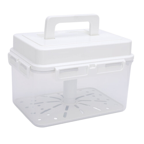 5L Rectangular Kimchi Fermentation Box with Tight Seal Ideal for Preserving