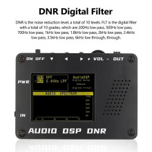 Audio DSP Riduttore di Rumore DNR Filtro Digitale SSB Radioamatore + Altoparlante