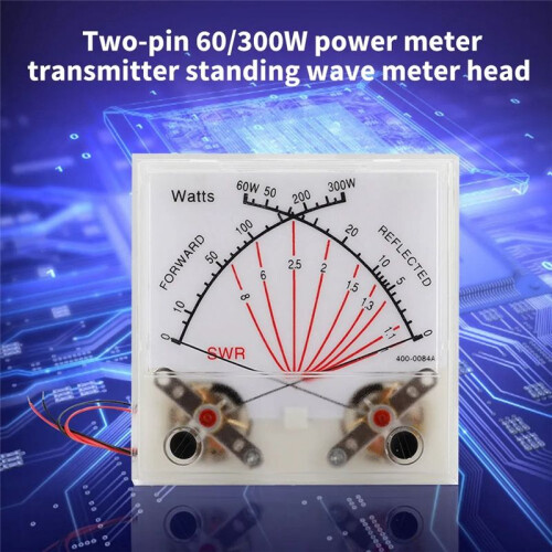 Standing Wave Ratio SWR Watt Meter Radio Power Meter Transmitter with Backlight 2