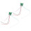1 Pair Power Amp Module Amplifier Board Stereo Sound Speaker for 5.0 3.7‑5V 2