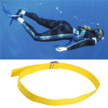 Scuba-Duikuitrusting 1.7M Duikgewichtriem met Roestvrijstalen Snelsluiting BCD-Accessoires, Stijl 2 Geel