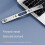Aluminum Vertical Laptop Stand for  Air Pro Adjustable Holder Riser Foldable Portable Notebook Stand Gray 7