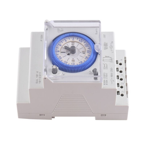 Mechanical Timer  SUL181D 96 Times /Off Per Day  Set Range 15 Mins Timer Mechanical 24H Timer 2