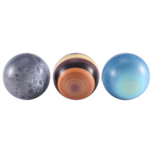 Solsystemets Stressbollar Antistressbollar Planeter för Barn Solsystemets Leksaker Modell Planet Balls Pedagogisk Leksak