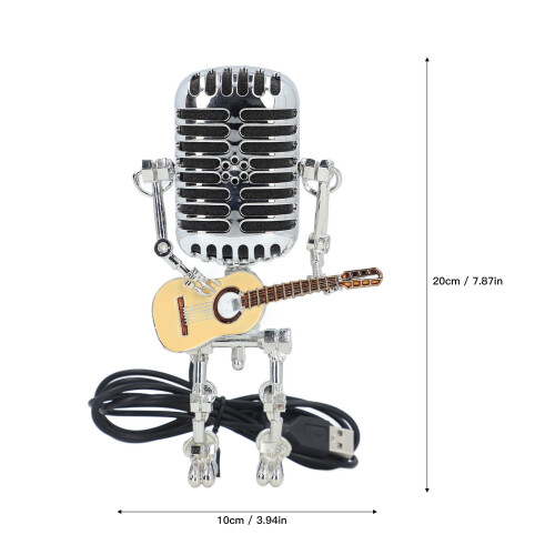 Modello Mic Robot - Dimensioni 20 x 10 x 8 cm - Giallo 1