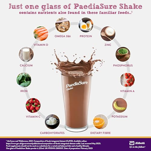PaediaSure Shake – Chocolate Flavour 850g Balanced Nutritional Supplem 2