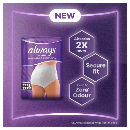 Always Discreet Maximum Protection M 4x8ct 2