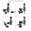 Multifunctional Kayak Air Valve Connector Surfboard Connector Inflatable Conversion 4