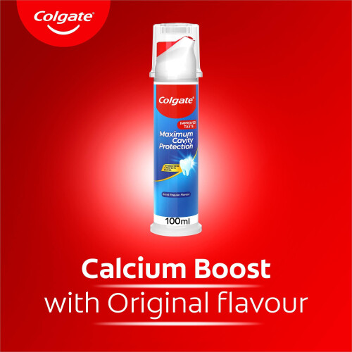 Colgate COLGATE Cavity Protection Toothpaste Pump, 100ml, (Pack of 1) 1