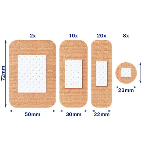 Elastoplast Elastoplast Extra Flexible Fabric Plaster Strips (40 Pieces), Extra 2