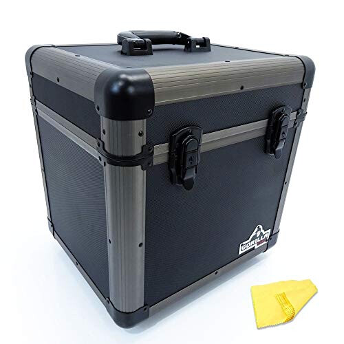 Gorilla LP80 12" LP Vinyl Record Storage Carry Case - 1