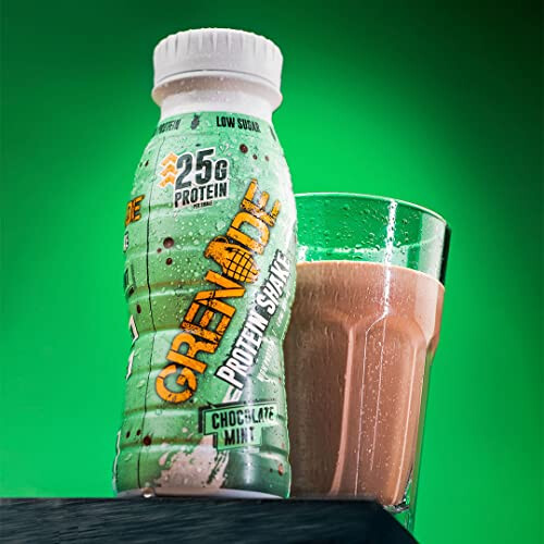 Grenade Grenade High Protein Shake, 8 x 330 ml - Chocolate Mint 2