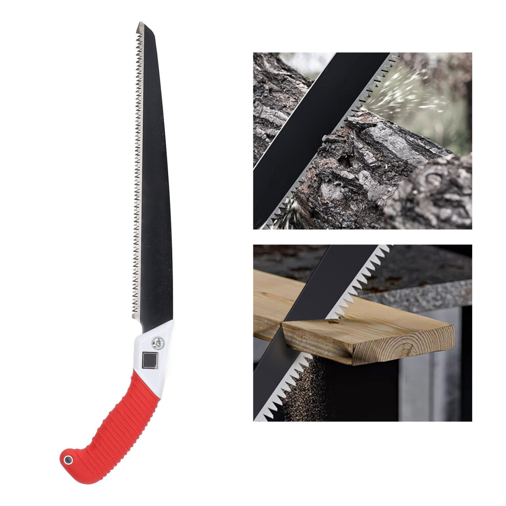 Mini Fine Tooth Hand Saw 470Mm For Woodworking Push Pull Cut 4641385162462