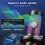 TONOR Gaming USB Microphone with Adjustable RGB Modes & Brightness, 2
