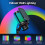 TONOR Gaming USB Microphone with Adjustable RGB Modes & Brightness, 3