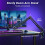 TONOR Gaming USB Microphone with Adjustable RGB Modes & Brightness, 6