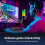 TONOR Gaming USB Microphone with Adjustable RGB Modes & Brightness, 8